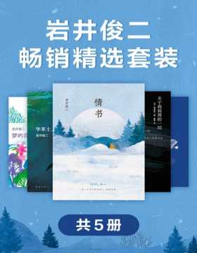 岩井俊二畅销精选套装（共5册）梦的花嫁+华莱士人鱼+关于莉莉周的一切+情书+燕尾蝶